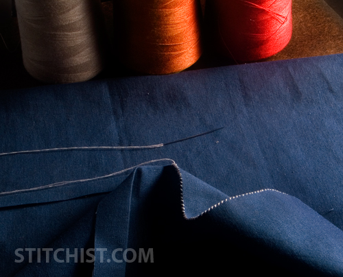 Sew and Fell Stitch 2